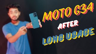 Moto G34 Is Not Value For Money | Long Time Usage Result