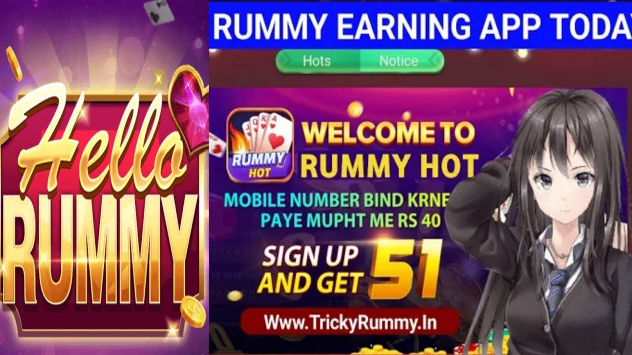 Hello Rummy Hello Rummy New all rummy app today 51 bonus|new rummy app today launch ...