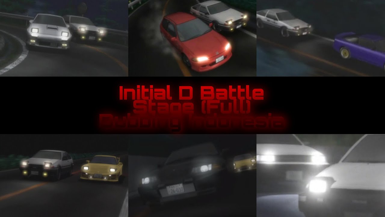 Initial D - Battle Stage [HIGH QUALITY] 