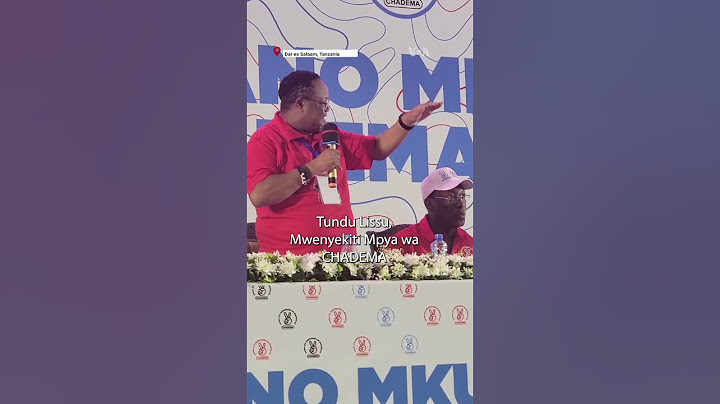 Lissu asema kama mahasimu wa Chadema wanaweza ushindani wafikie viwango vyao