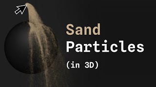 How to Create Interactive Sand Particles in 3D with Spline
