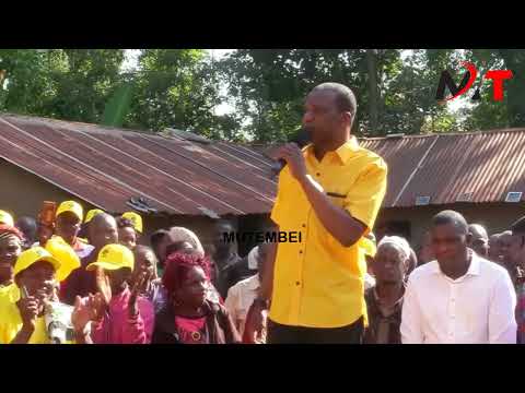 NITAWAEKEA STIMA KWA NYUMBA ZA NYASI NDAKWA PROMISES TI MALAVA RESIDENTS AFTER MADE MALAVA MP