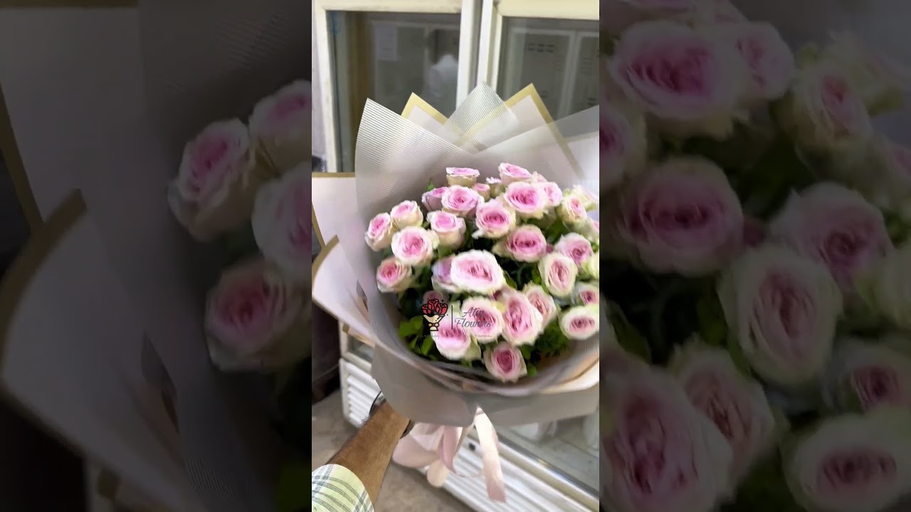 Blush Pink Roses | Sprayroses | Bouquet | Premium | Surprise her | Atiq Flowers | Karachi Delivery