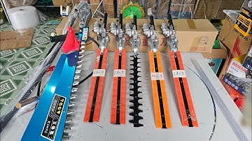 Đầu tỉa hàng rào lắp máy cắt cỏ đeo lưng, đeo vai đầy đủ kích cỡ