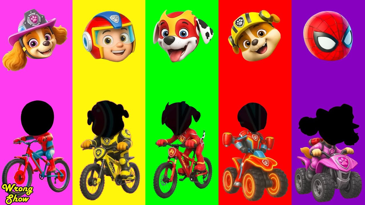 Wrong eyes 👀 Paw Patrol Family Friendly Full Episodes - DAME TU COSITA Funny Puzzle Wrong Heads #12