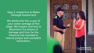 SERVPRO of Fairfax, Vienna, Oakton: Our 6 Step Emergency Water Damage Restoration Process