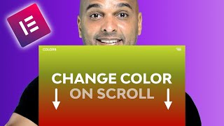 Change Background Color On Scroll (tutorial with Elementor Pro)