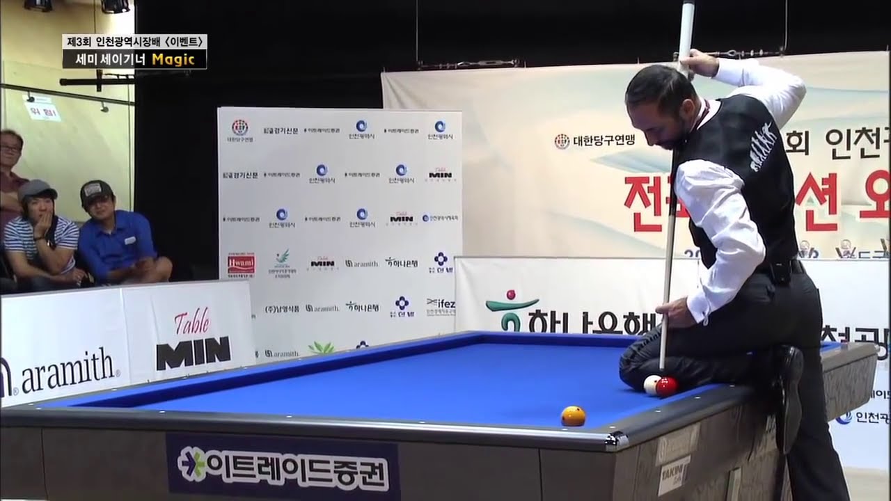 Great Semih Saygıner Trick Shots / Billiards 3 Cushion Şow