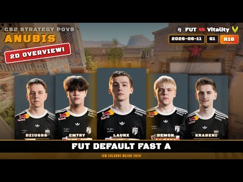 FUT Default Fast A vs Vitality - Anubis - IEM Cologne Major 2026