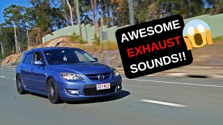 Mazdaspeed 3 Exhaust Sound Compilation