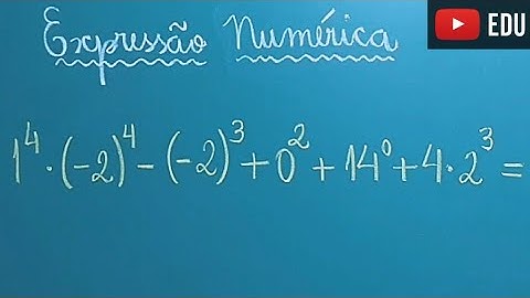 Expressão Numérica - Professora Angela