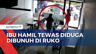 Rekaman CCTV Sebelum Ibu Hamil Ditemukan Tewas di Ruko Kawasan Kelapa Gading