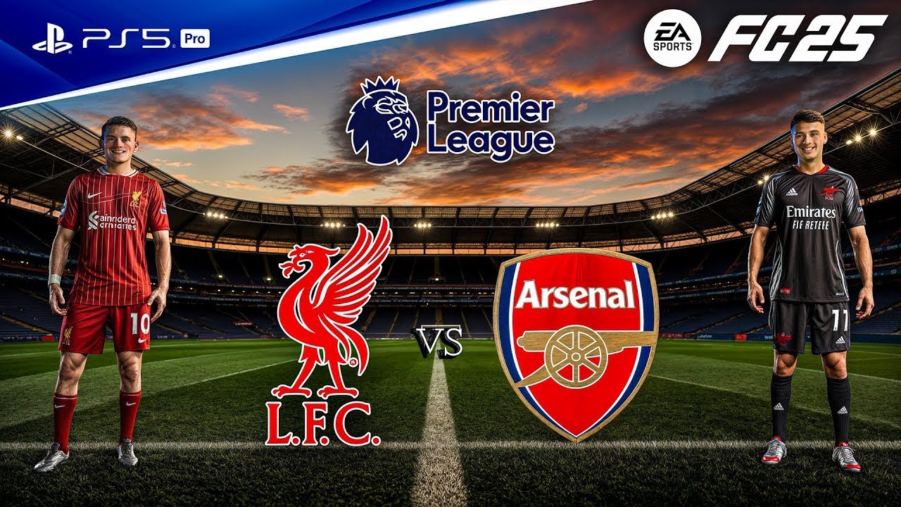 FC 25 - Liverpool vs. Arsenal | Premier League 25/26 Full Match | PS5 [4K60] UNEXPECTED MATCH 😲🥅