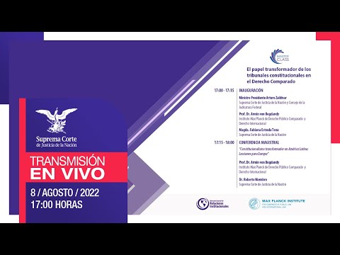 Inauguración Master Class | Ministro Arturo Zaldívar, Presidente de la SCJN y del CJF