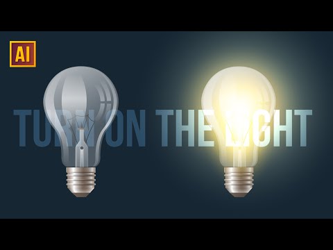 How to create a GLOW EFFECT in ADOBE ILLUSTRATOR | Glowing effect