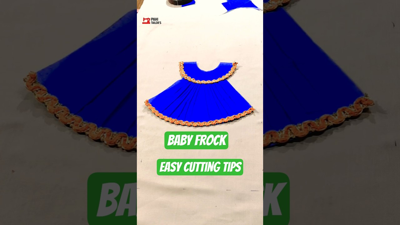 ✅How to Cut an Umbrella Frock (with Tips)|Box plate frock