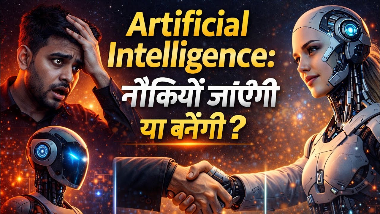 Artificial Intelligence से नौकरियाँ जाएँगी या बनेंगी? | AI Jobs Future Explained in Hindi |