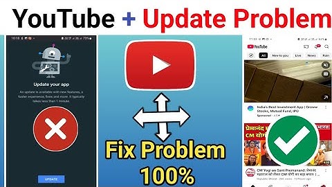 YouTube Update Problem Fix | Update Your App YouTube | YouTube Not Working Problem Fix