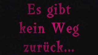 Kein zurück-Wolfsheim [lyrics] chords