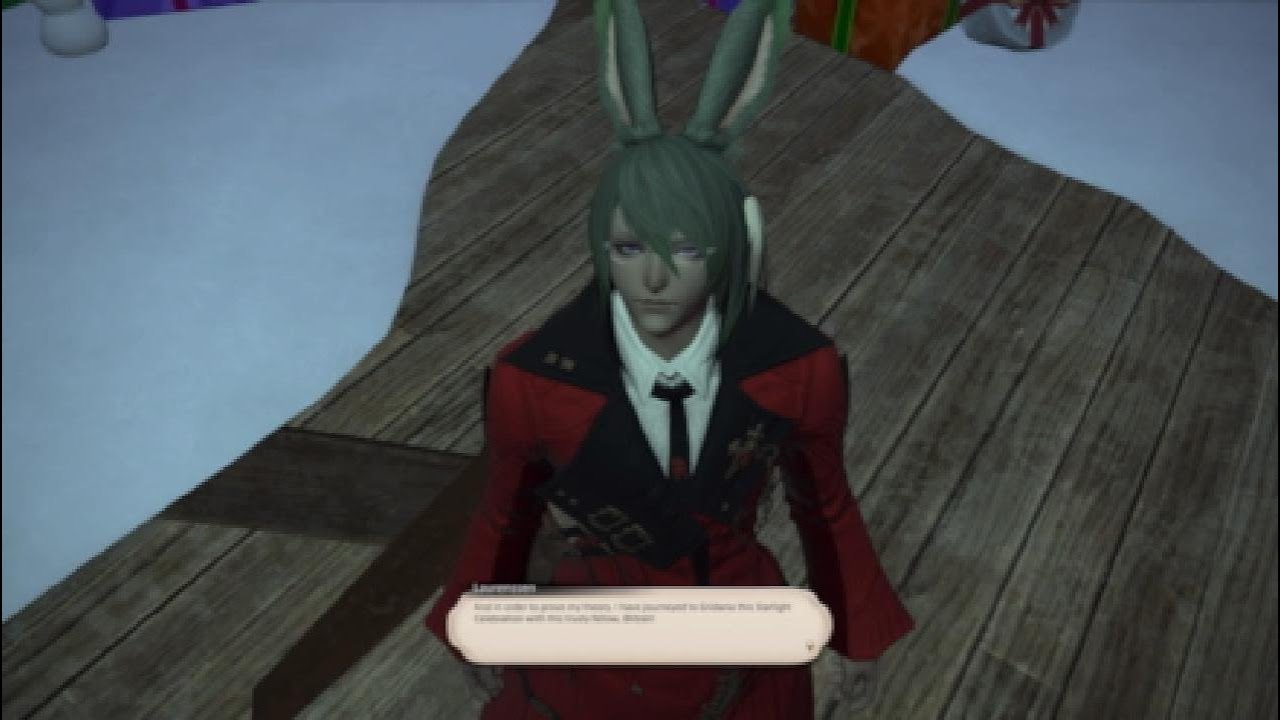 FFXIV, Starlight seasonal quest "Reindeer Fame" (12/15/2022) YouTube