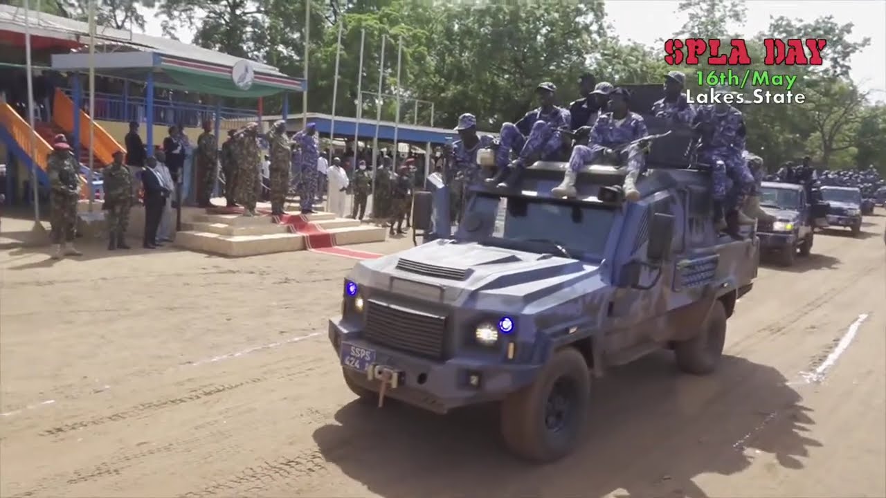 ПРАЗДНОВАНИЕ ДНЯ SPLA В РУМБЕКЕ, ОЗЕРНЫЙ ШТАТ