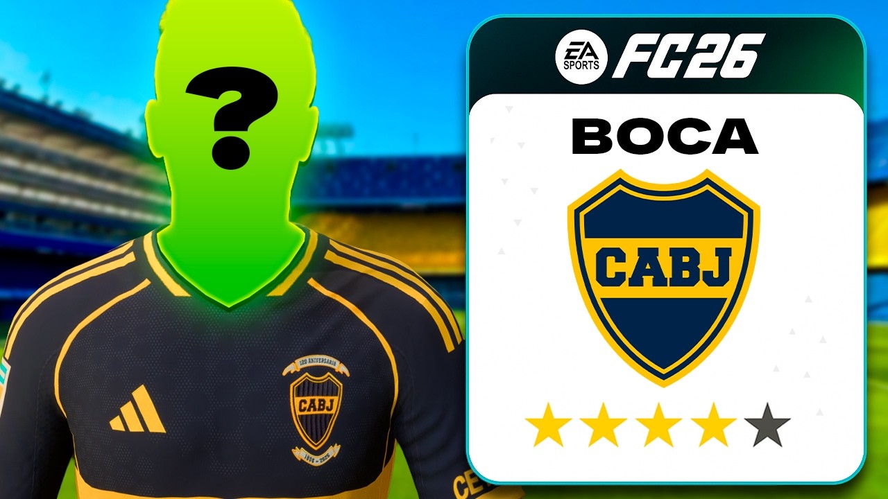 Fiché al 9 para GANAR la Copa Libertadores... FC 26 Modo Carrera: Boca Juniors #5