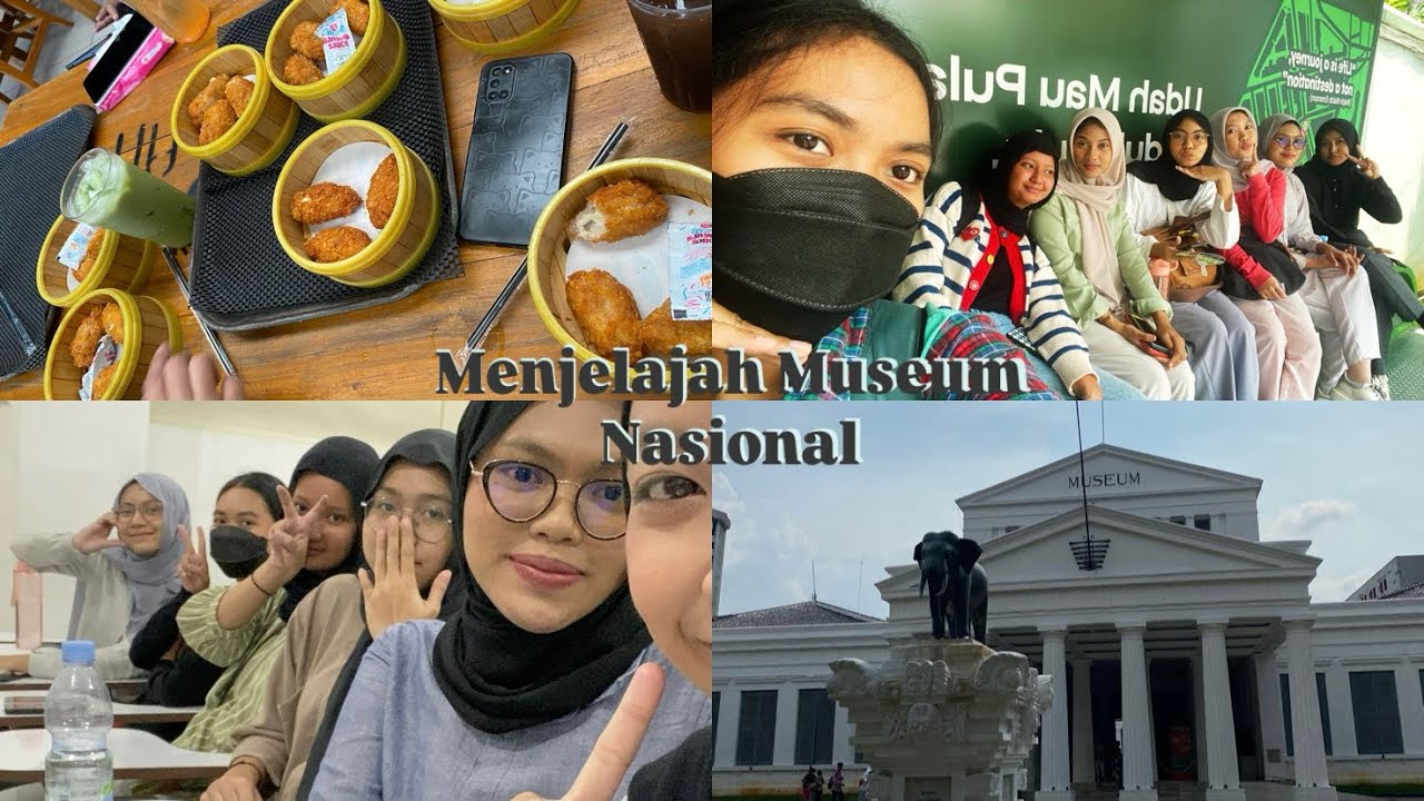 Explore The National Museum 🐘 (1st day back to college after eid holiday, craving gacoan) 🤩😋