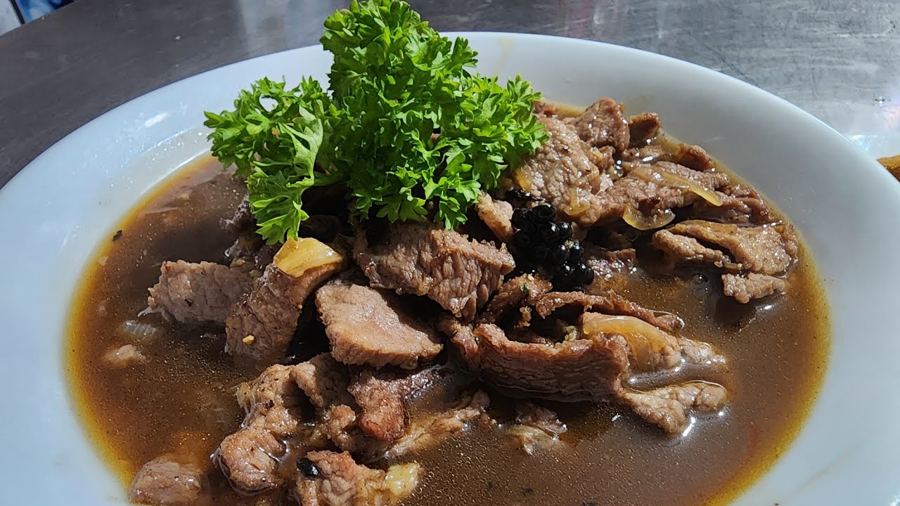 Cách làm bò sốt tiêu đen chuẩn tiệc cưới ngay tại nhà