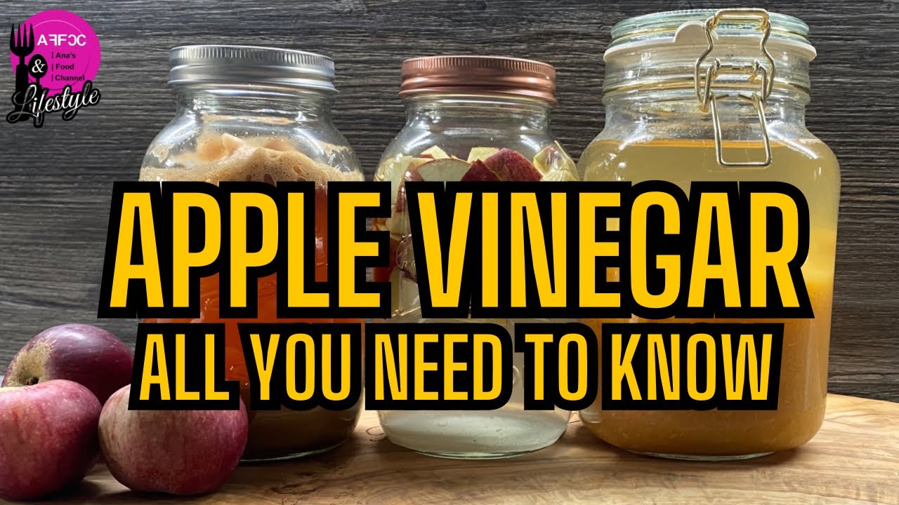 How to make Apple cider vinegar Home made ACV prepper YouTube