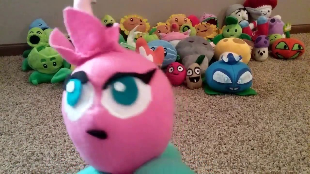 plants versus zombie plushies