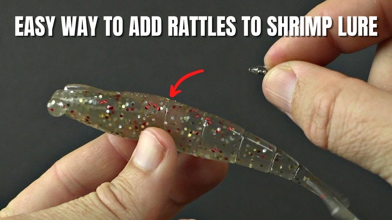 How To Add Rattles To Power Prawn U.S.A. Shrimp Lures 