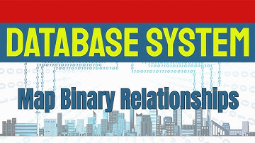 Map Binary Relationships of ER Diagram into Relations (Urdu/Hindi)