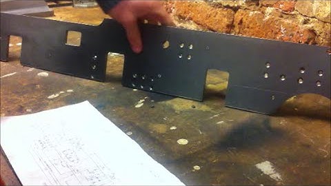 Home Workshop Engineering - Making Loco Frames