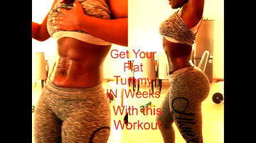 GET YOUR FLAT TUMMY IN TWO WEEKS WITH THIS WORKOUT/NOT A JOKE/IT WORK/INTERMEDIATE HOME WORKOUT