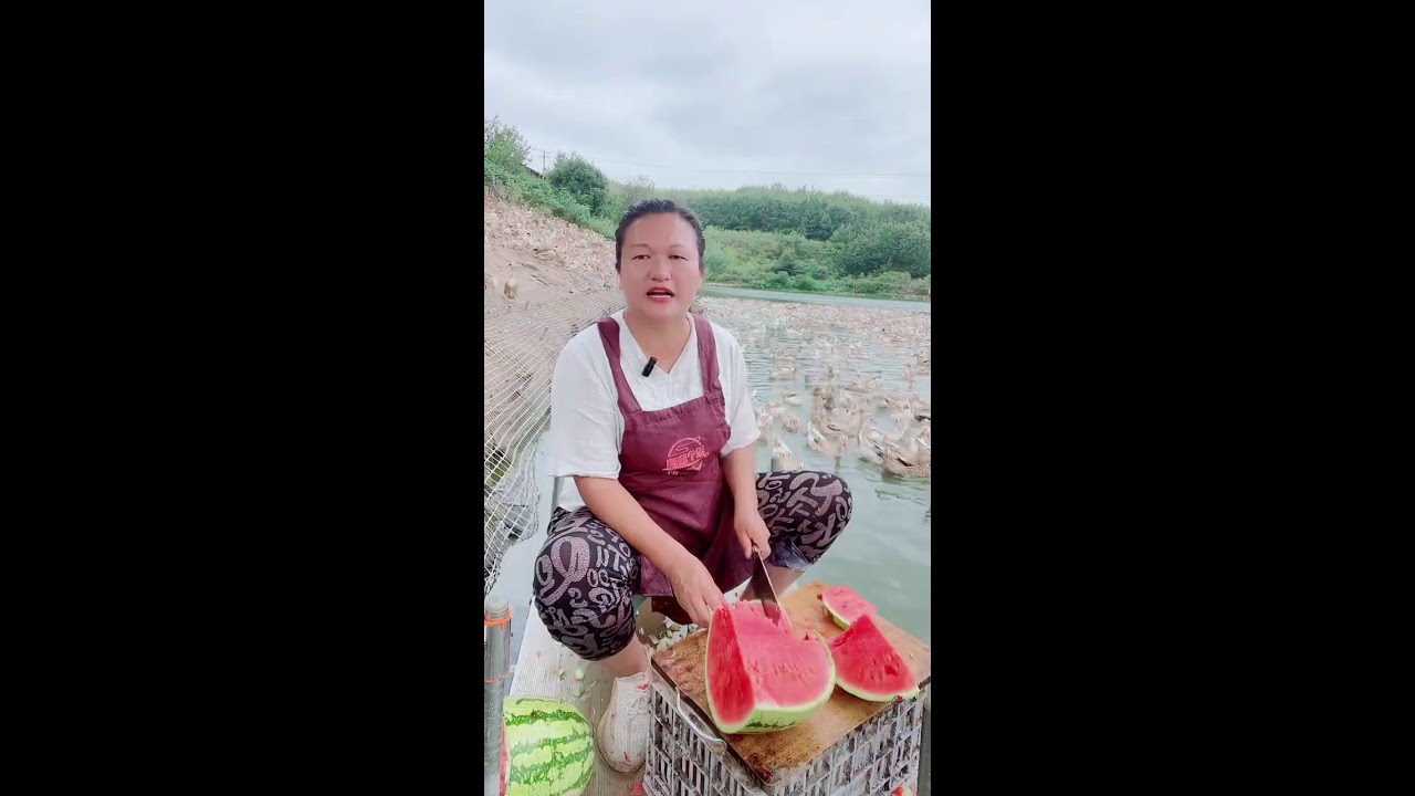 Delicious street food and fresh fruits