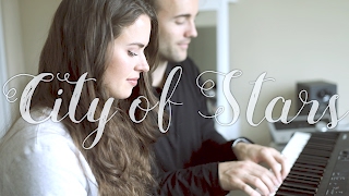 Video thumbnail of "City of Stars (Piano Duet) - La La Land || Kenzie Nimmo feat. Harris Heller"