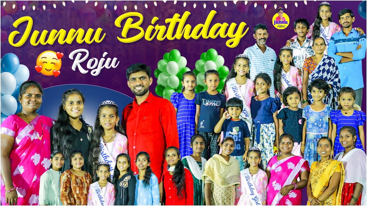 Junnu🎂birthday Roju🎉Junnu videos/Junnu family videos/Junnu Birthdayvideos/birthdaycelebrations