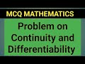Repost : Problem on Continuity and Differentiability