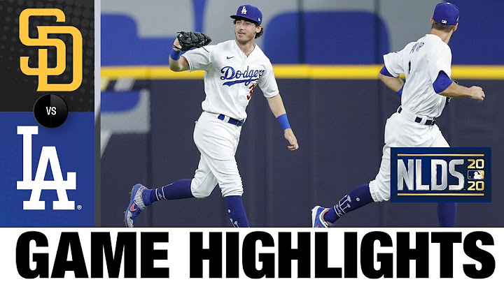Cody Bellinger, Dodgers hang on for Game 2 win | Padres-Dodgers NLDS Game 2 Highlights