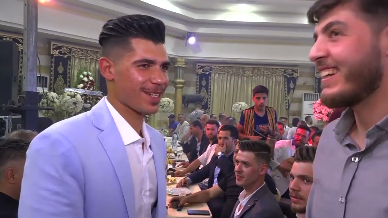 حفل زفاف العريسين أحمد ومهند نجلي الحاج عبدالله اسكيف #3 المطرب رامز سلطان