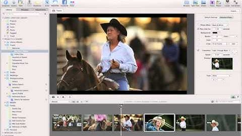 Apple Aperture 3 Creating Slideshows with Audio and Video