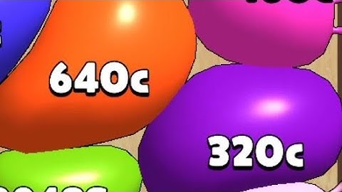 Max Level Blob Merge 3d - unlock large numbers 160c, 320c, 640c! android,iOS
