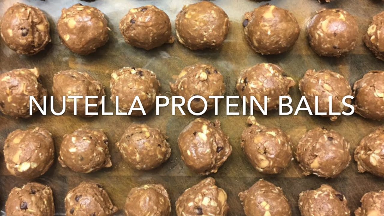 Nutella Protein Balls YouTube