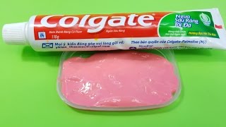 Colgate Toothpaste Slime with Sugar !!! , NO GLUE, NO BORAX, 2 Ingredients Toothpaste Slime screenshot 3