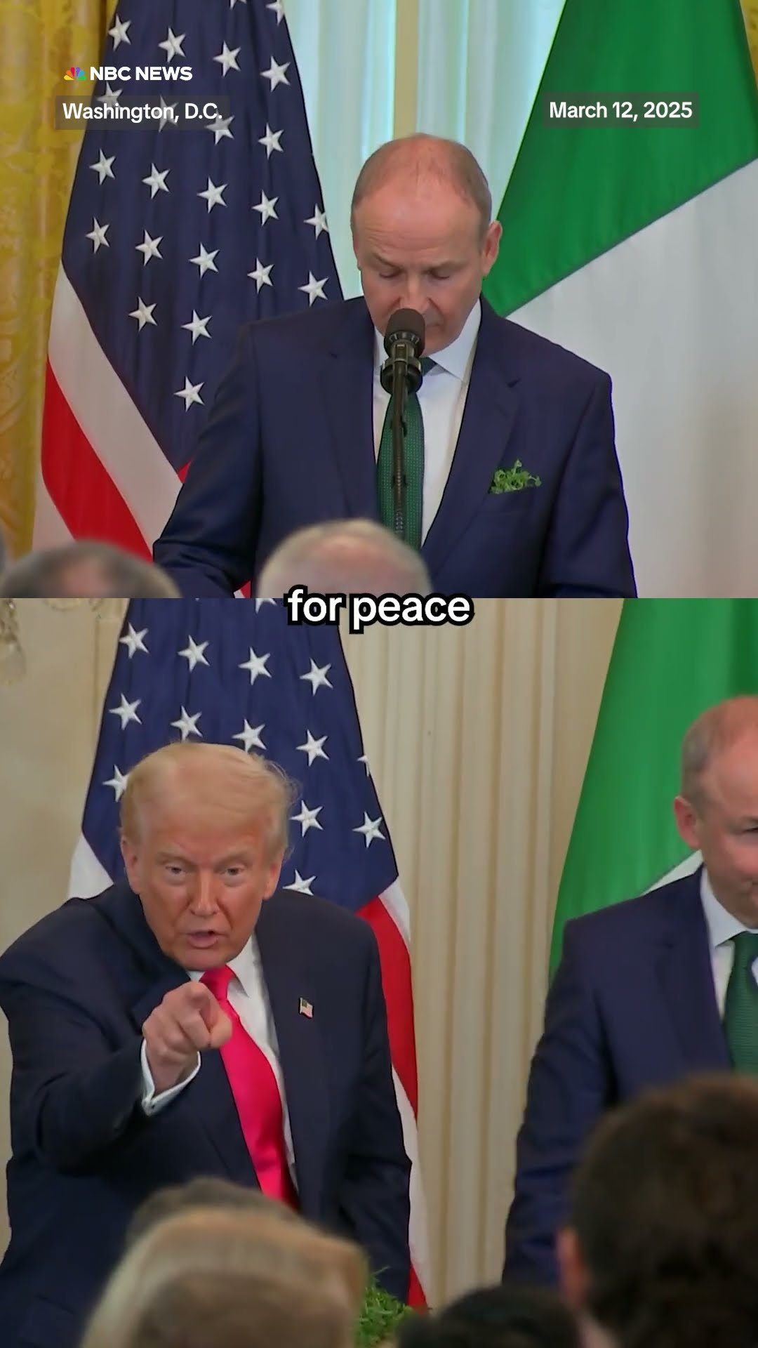 Ireland's taoiseach praises Trump for effort to end wars in Ukraine and Gaza