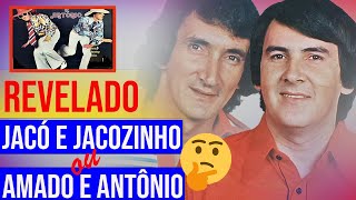 Jacó E Jacozinho Ou Amado E Antônio Revelado. Assista Até O Final.