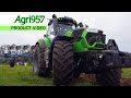 Biggest deutzfahr 9340 ttv and lemken juwel 8  rainy ploughing test  agri957  a come agricoltura