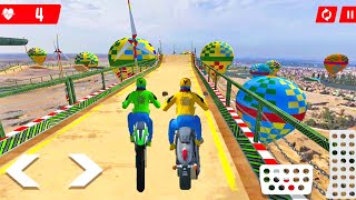 98% Impossible Tricky Bike Stunt Racing Game - Motorbike Racing 3D Games - Bike Games screenshot 1