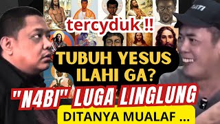 PDT LUGA TAMBUNAN MENDADAK LINGLUNG SAAT DITANYA SOAL KEILAHIAN TUBUH YESUS OLEH MUALAF DONDY TAN