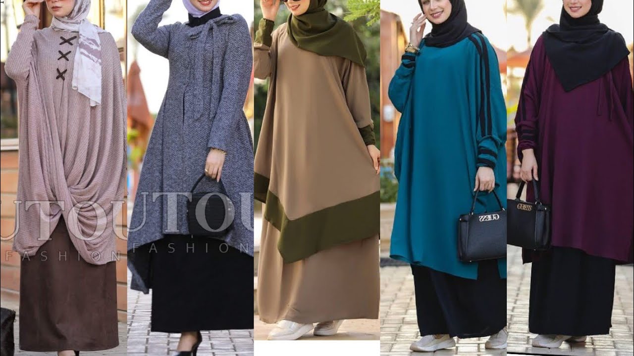 الادناء بالوان وموديلات تحفة 💕 ادناء الكتف 2021 لبس محتشم